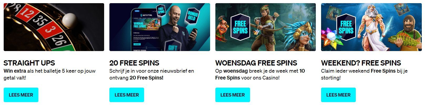 Betcity Nederland bonussen